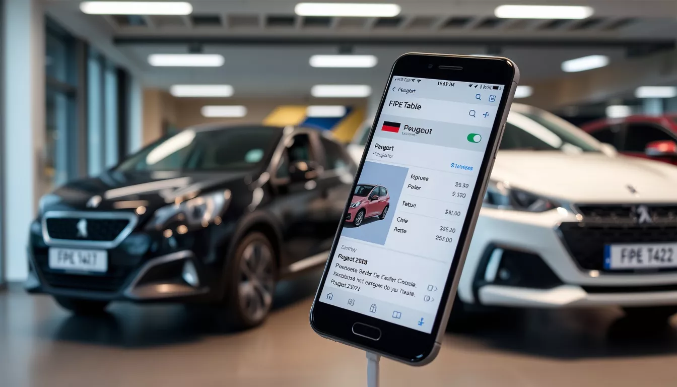 Qual o valor do Peugeot 208 na tabela FIPE?