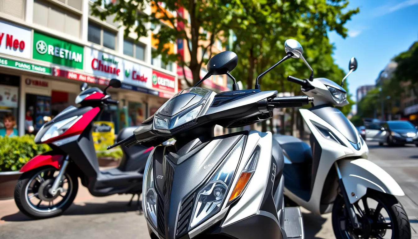 Qual scooter é melhor, Honda Elite ou Yamaha Neo?