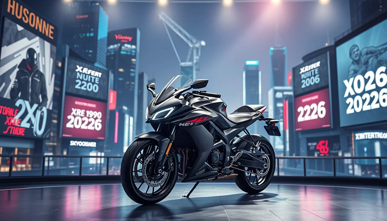 Quando sai a XRE 190 2026?