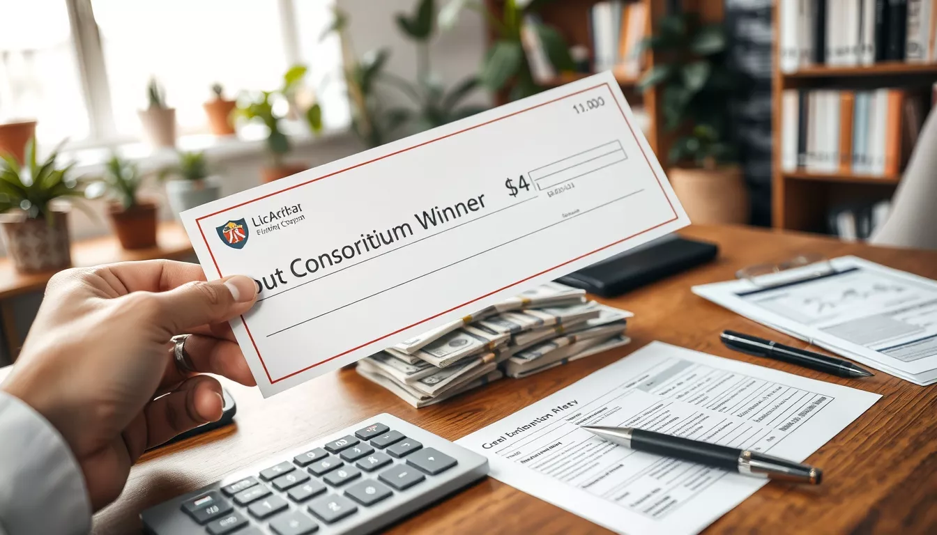 Quando você é contemplado no consórcio, posso pegar o dinheiro?