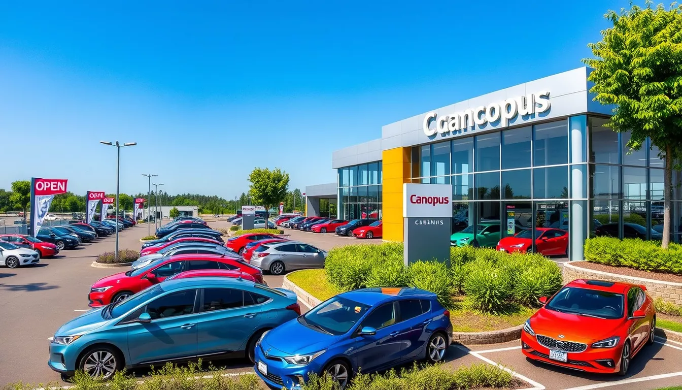 Quantas concessionárias tem o grupo Canopus?