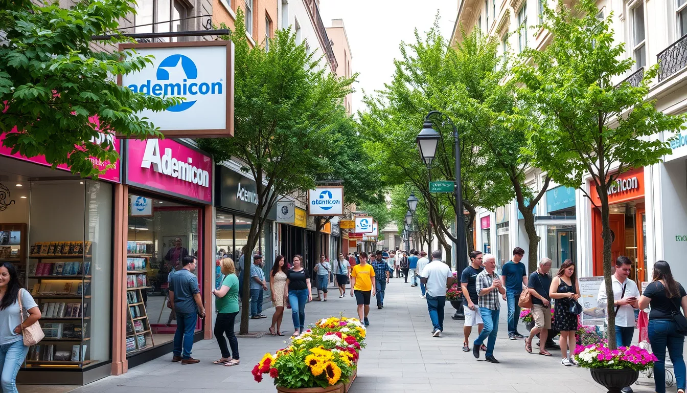 Quantas lojas a Ademicon tem no Brasil?