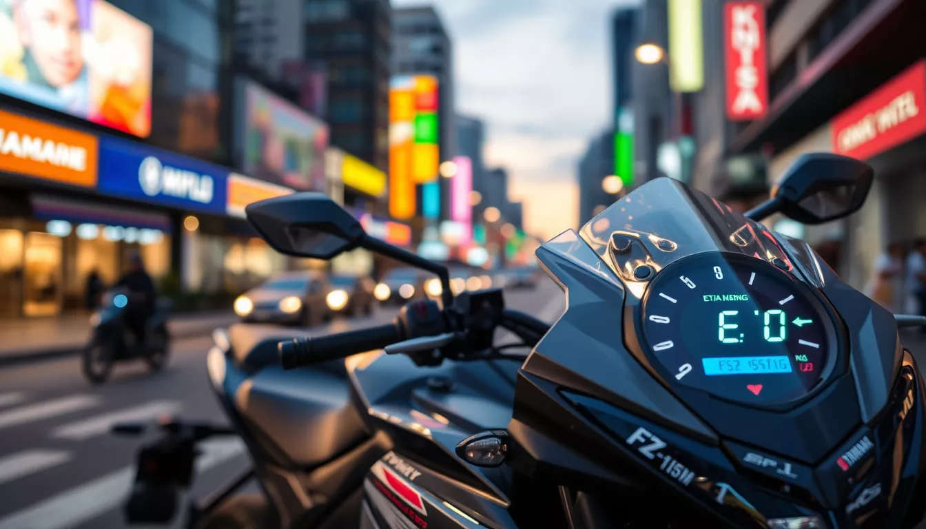 Quanto a Yamaha FZ15 faz por litro?