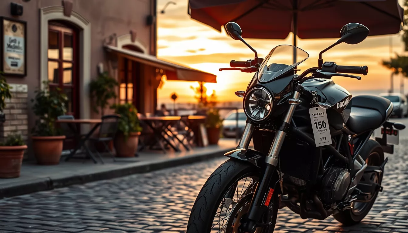 Quanto custa a Ducati mais barata?