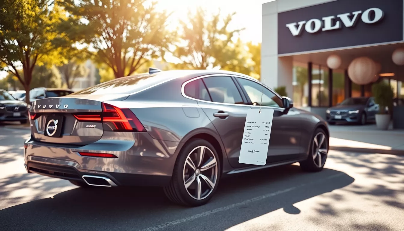 Quanto custa financiar um Volvo?