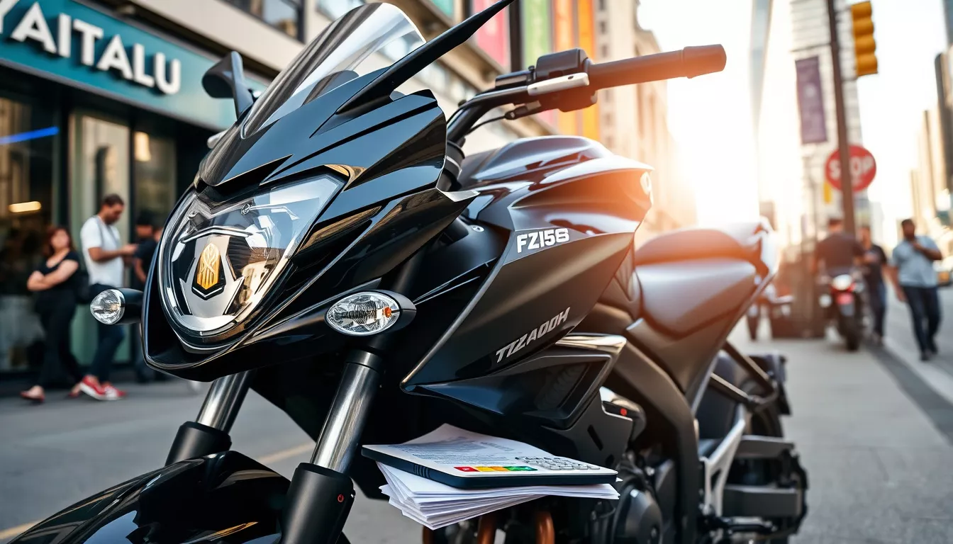 Quanto custa financiar uma FZ15?