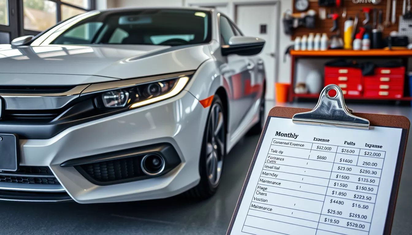 Quanto custa manter um Civic por mês?