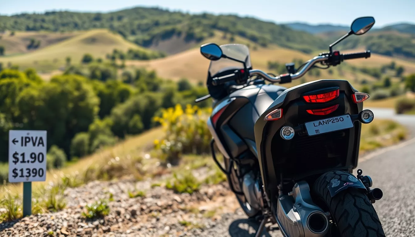 Quanto custa o IPVA da Lander 250 2025?