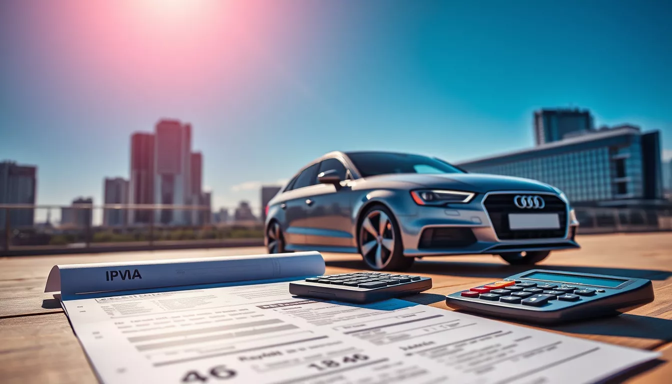 Quanto custa o IPVA de um Audi A3?