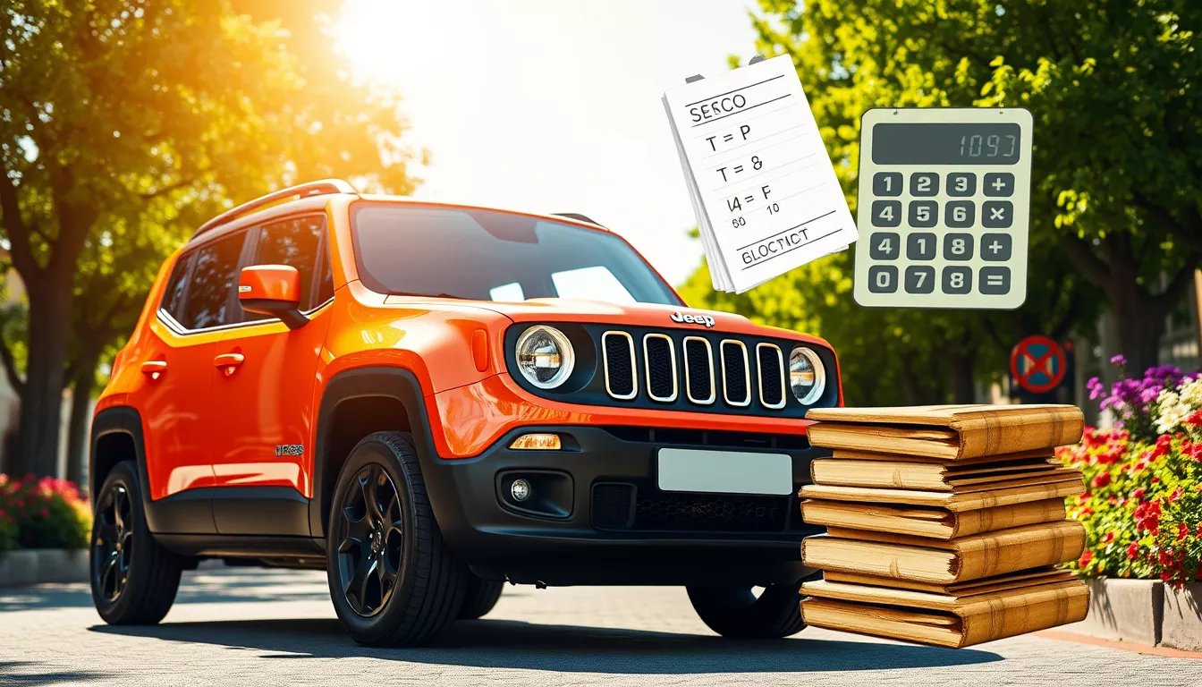 Quanto custa o IPVA de um Jeep Renegade?