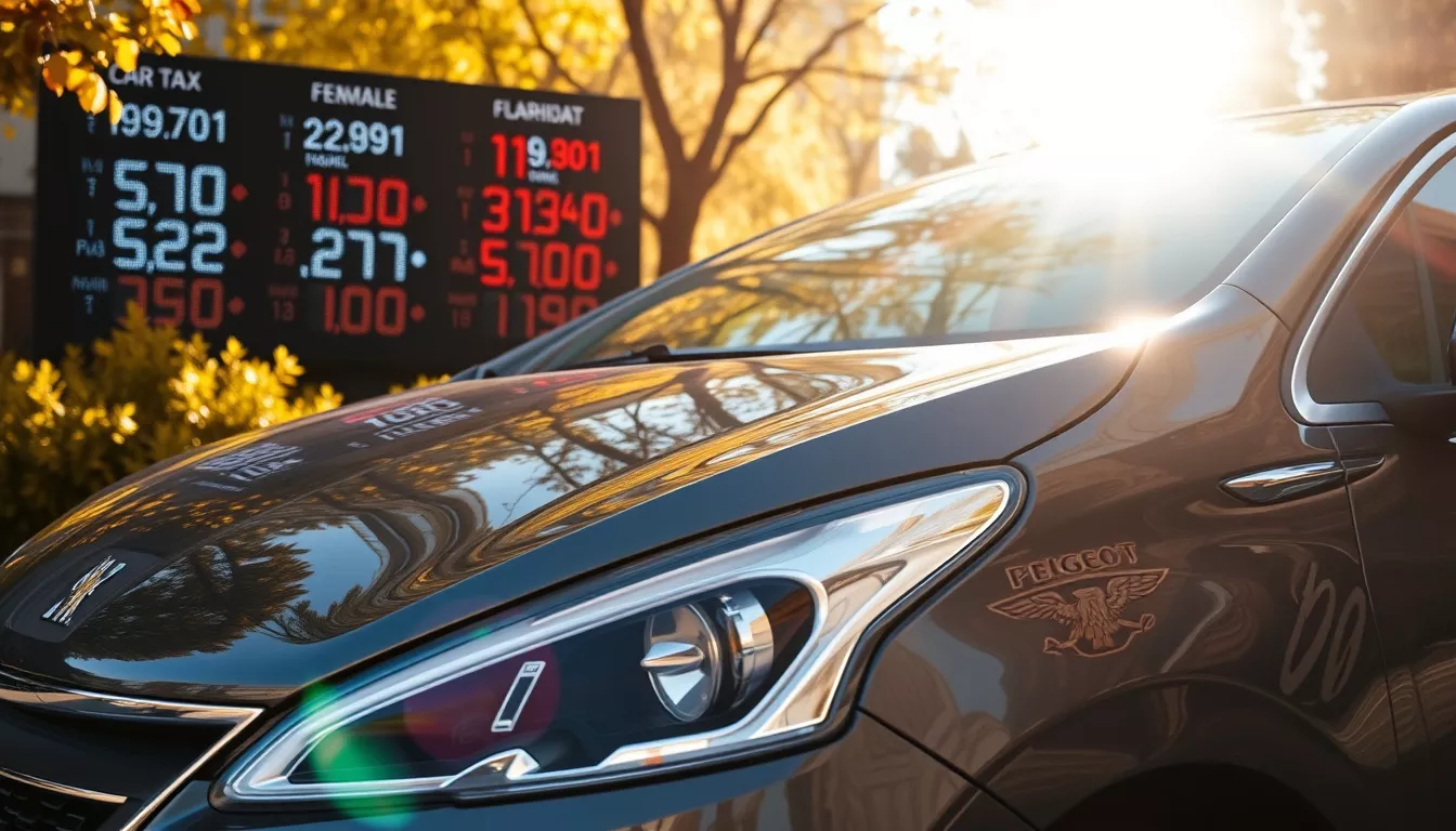 Quanto custa o IPVA de um Peugeot 208?