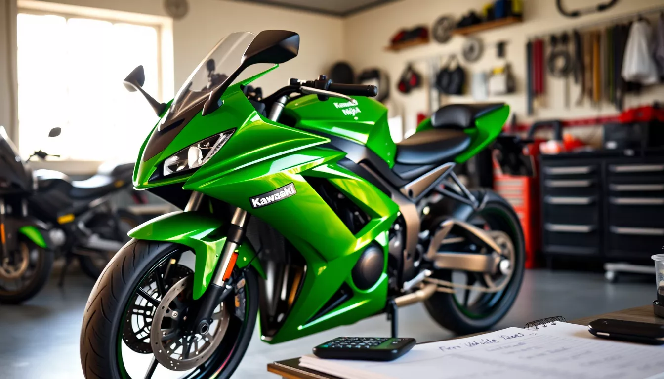 Quanto custa o IPVA de uma Kawasaki Ninja 300?