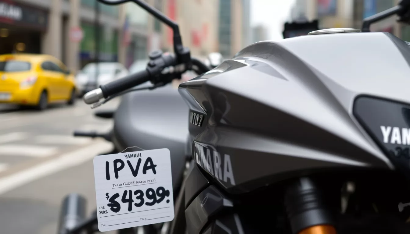 Quanto custa o IPVA de uma MT07?