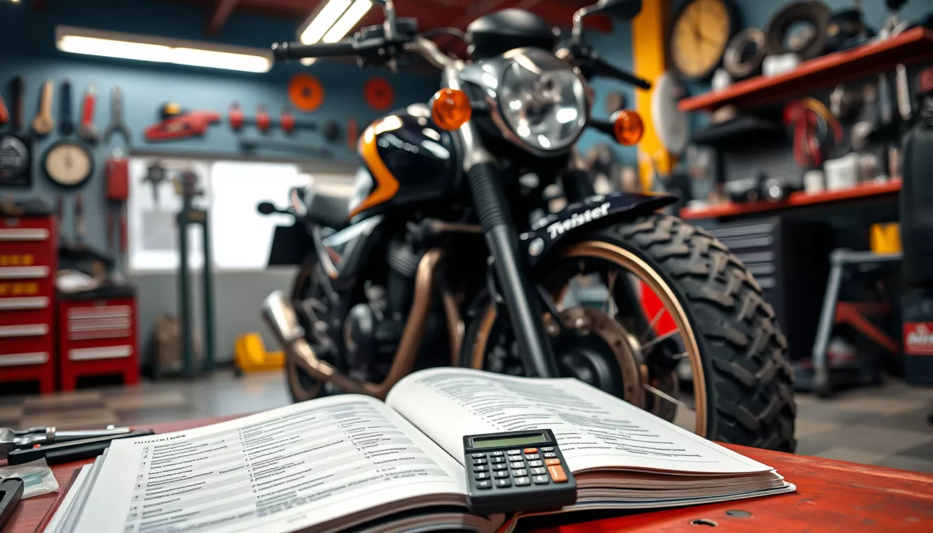 Quanto custa para manter uma CB Twister 250?