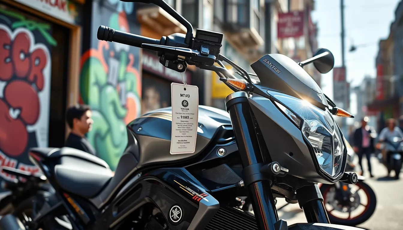 Quanto custa um consórcio de uma MT-03?