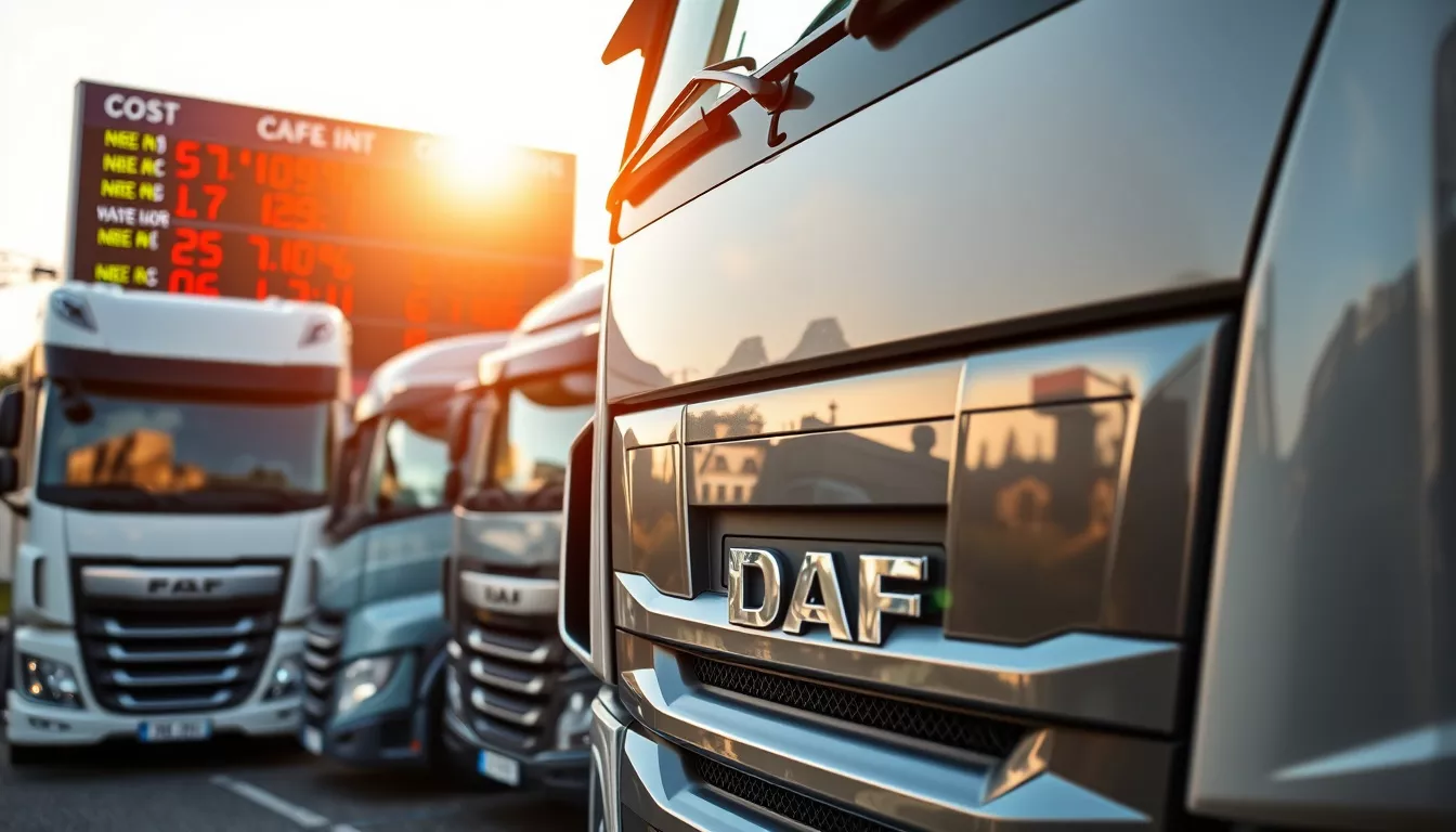 Quanto custa um DAF hoje?