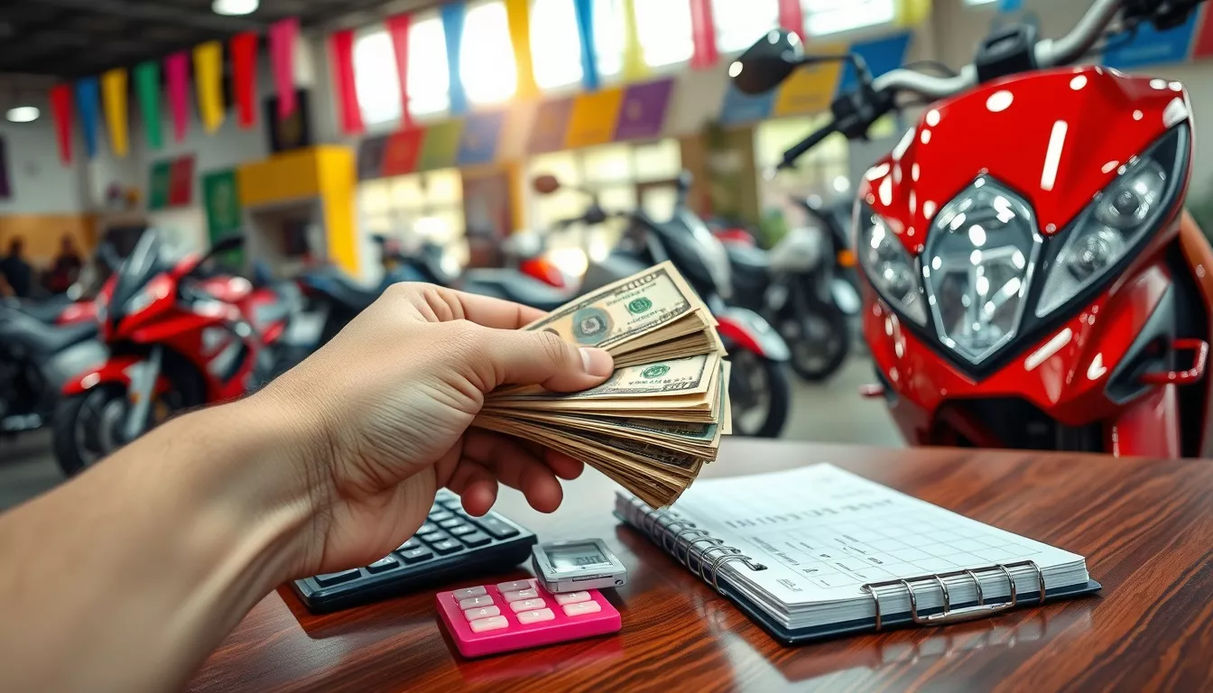 Quanto dar de entrada em uma Biz?