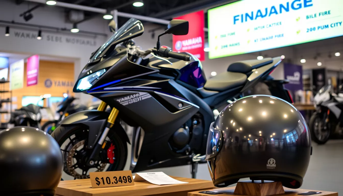 Quanto de entrada para tirar uma moto na Yamaha?