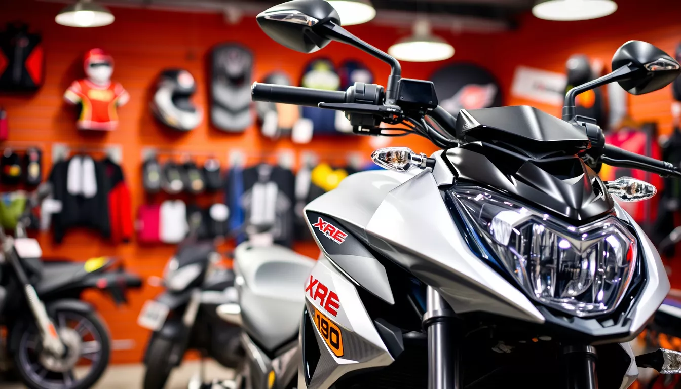Quanto de entrada para tirar uma XRE 190?