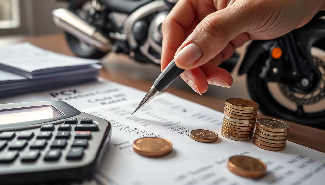 Quanto de entrada precisa para financiar uma pcx?