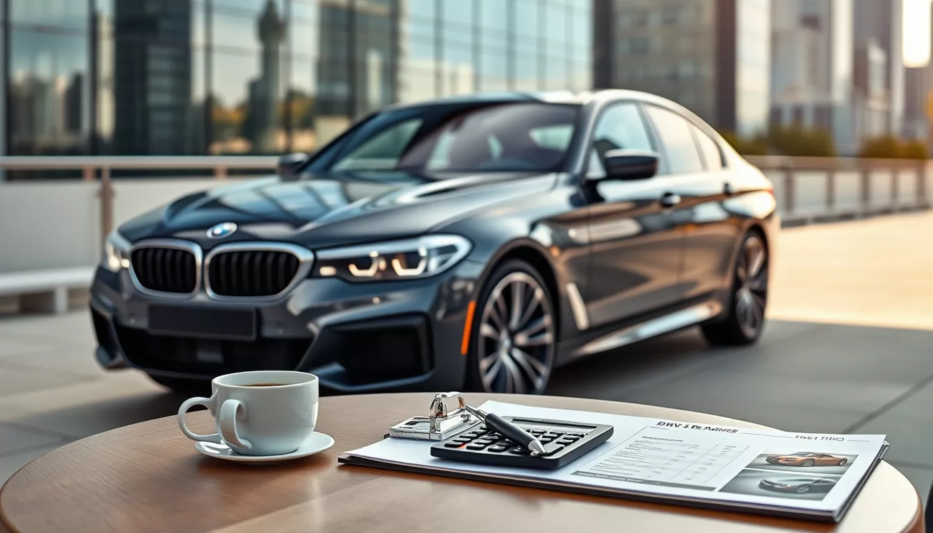 Quanto é a parcela de uma BMW?