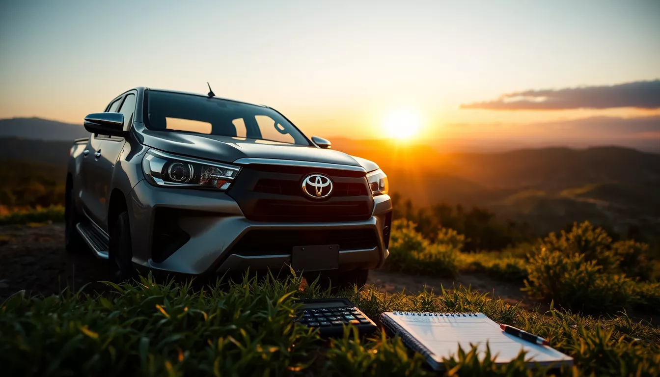 Quanto é a parcela de uma Hilux?