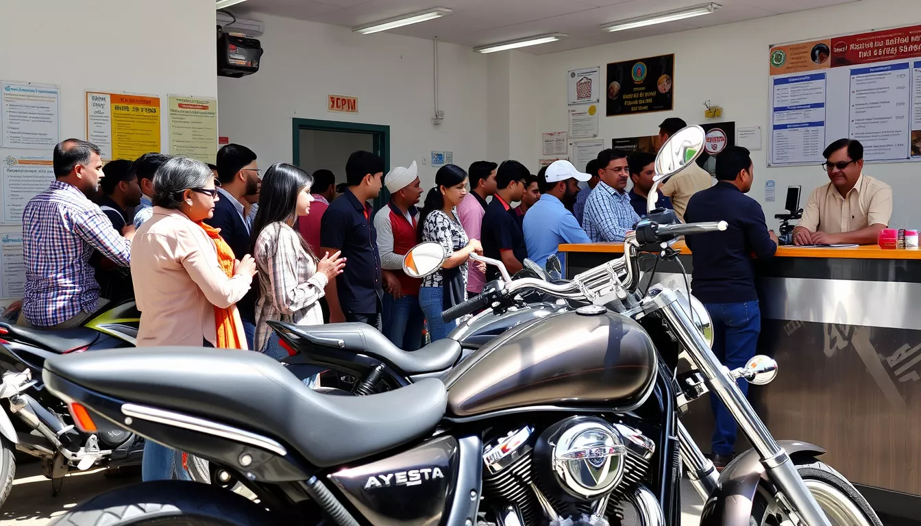 Quanto é o emplacamento de uma moto em 2022?