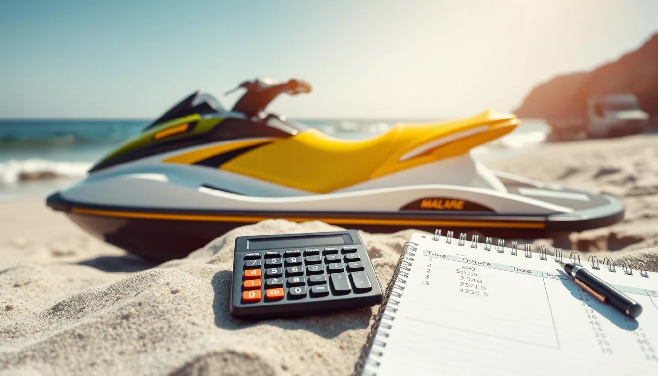 Quanto é o IPVA de um jet ski?