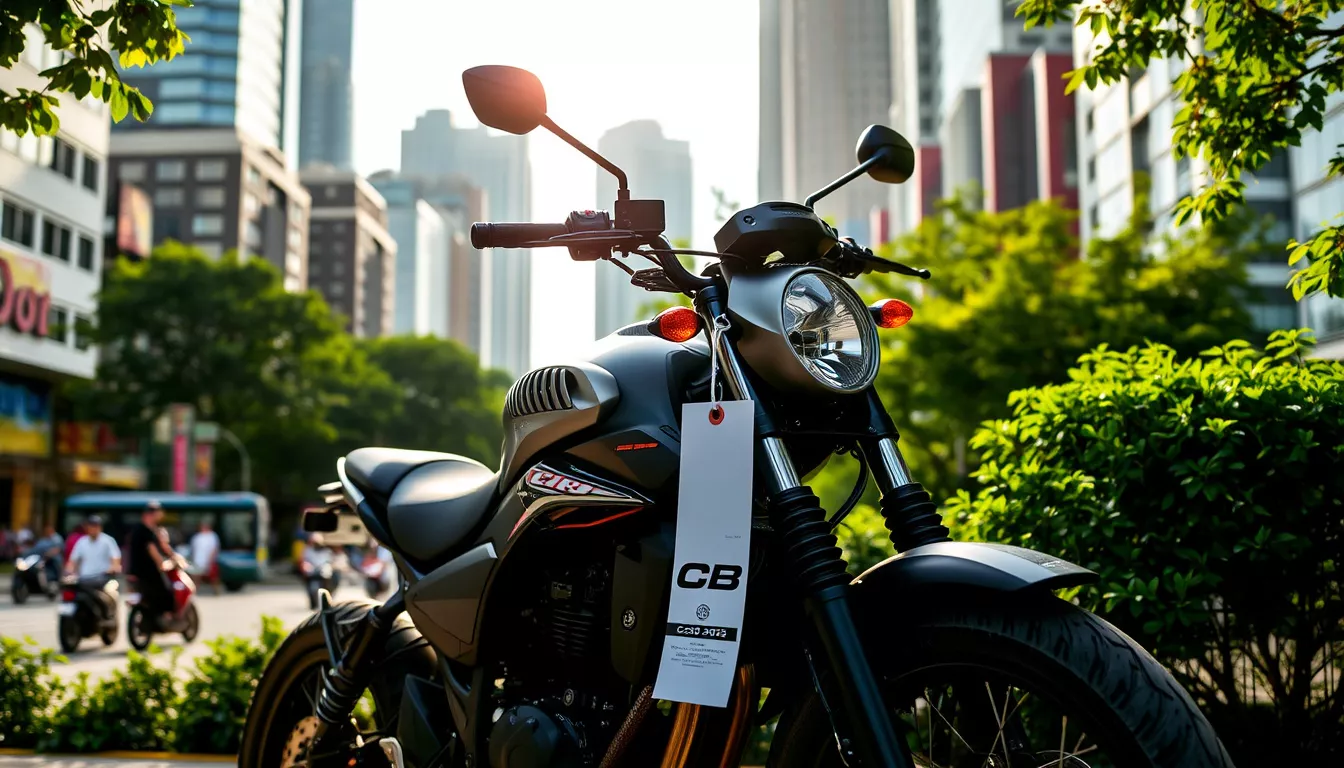 Quanto está custando a CB 300 Twister 2025?