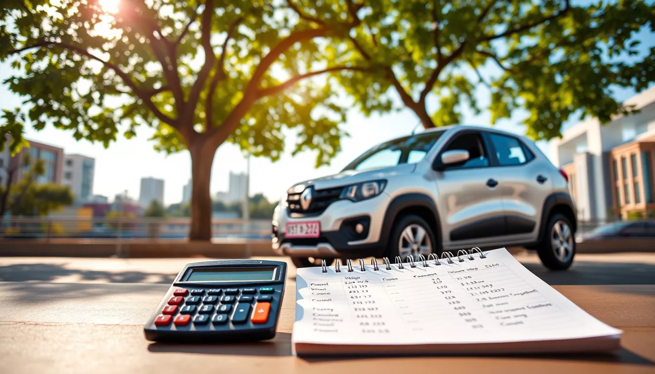 Quanto fica a parcela do Kwid?