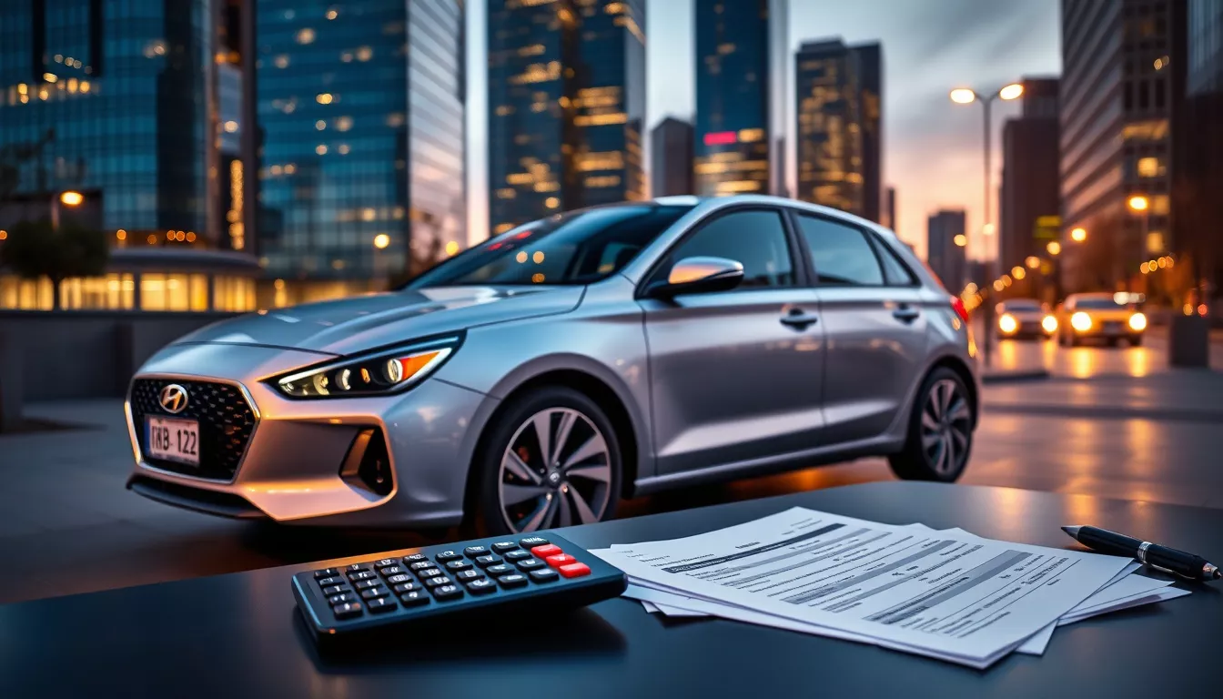 Quanto fica para financiar o carro i30 Hyundai?