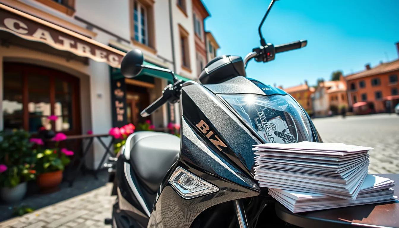 Quanto fica uma Biz 125 financiada sem entrada?