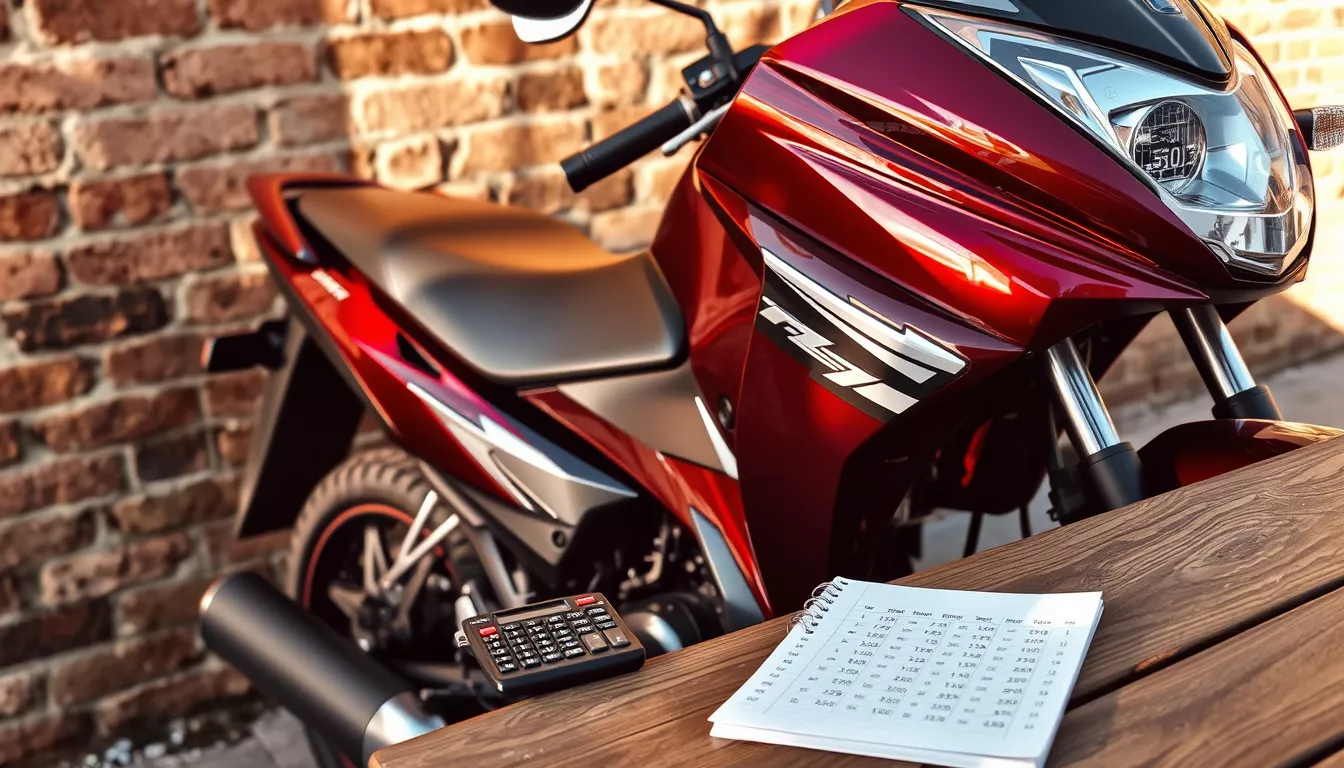 Quanto fica uma Biz 125 financiada?