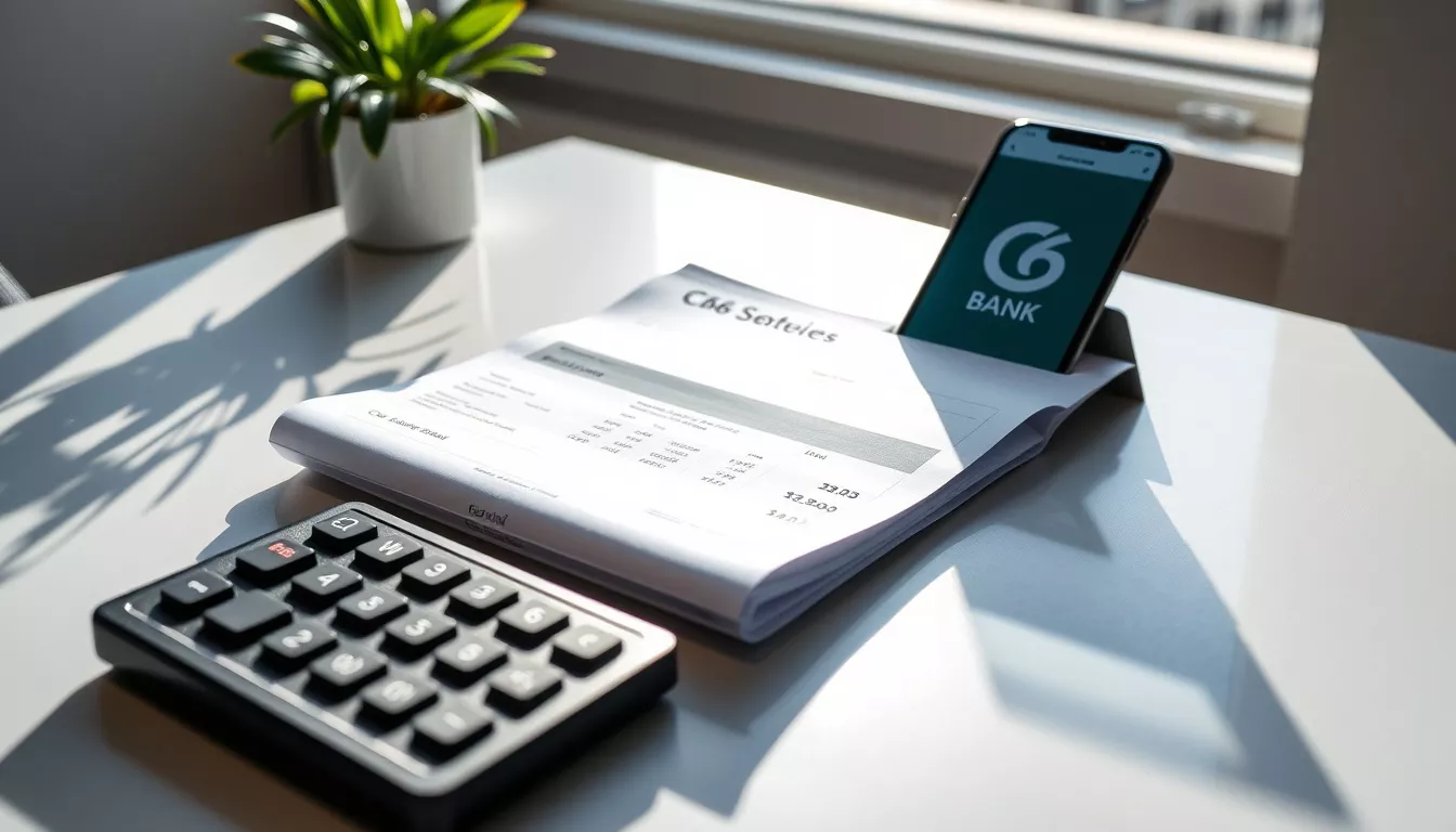 Quanto rende 1.000 reais no C6 Bank por mês?