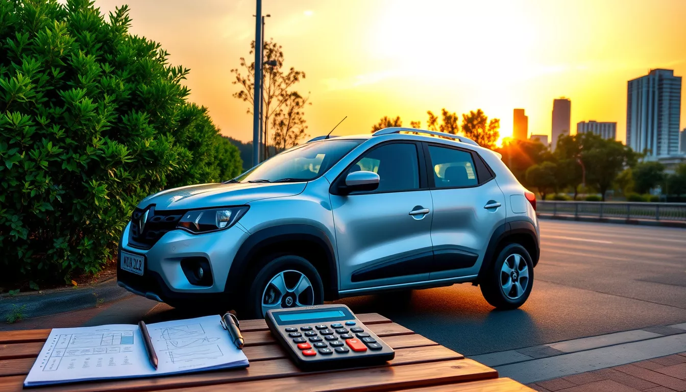 Quanto sai um Kwid financiado?