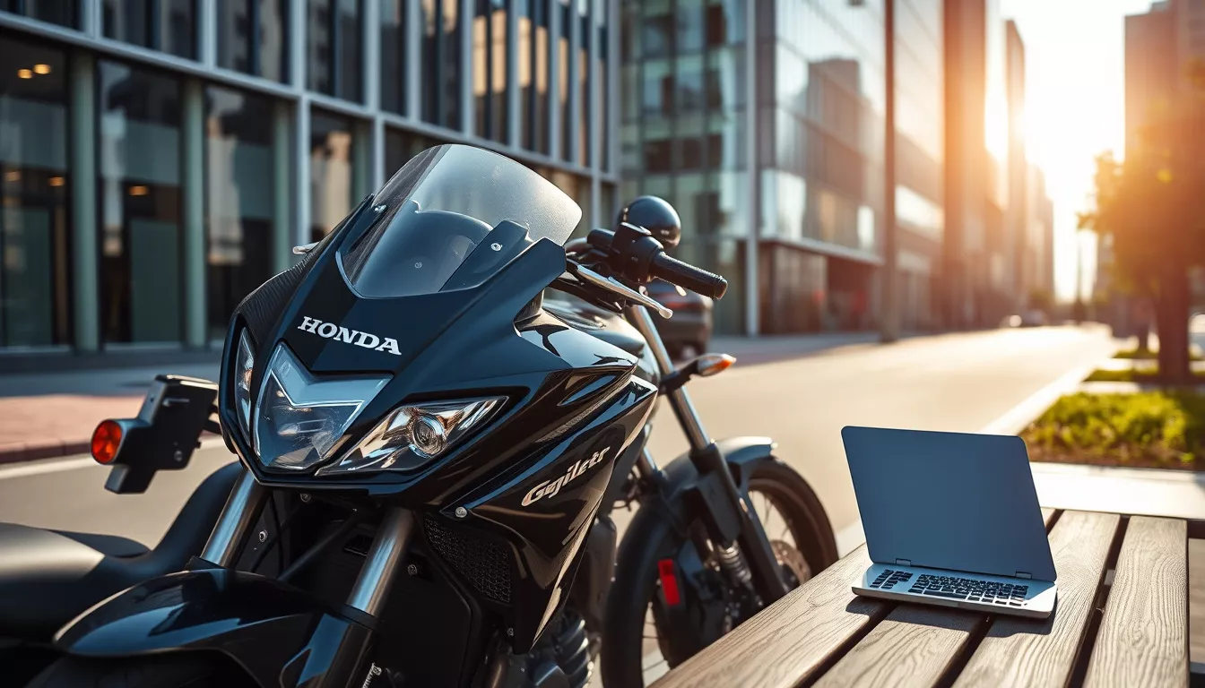 Quanto sai uma 160 financiada na Honda?