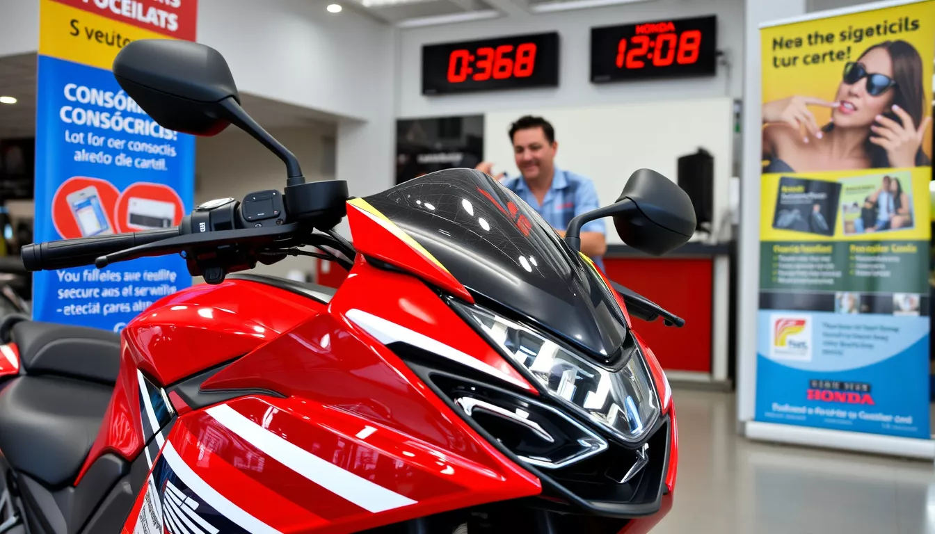 Quanto tempo leva para ser contemplado no consórcio Honda moto?