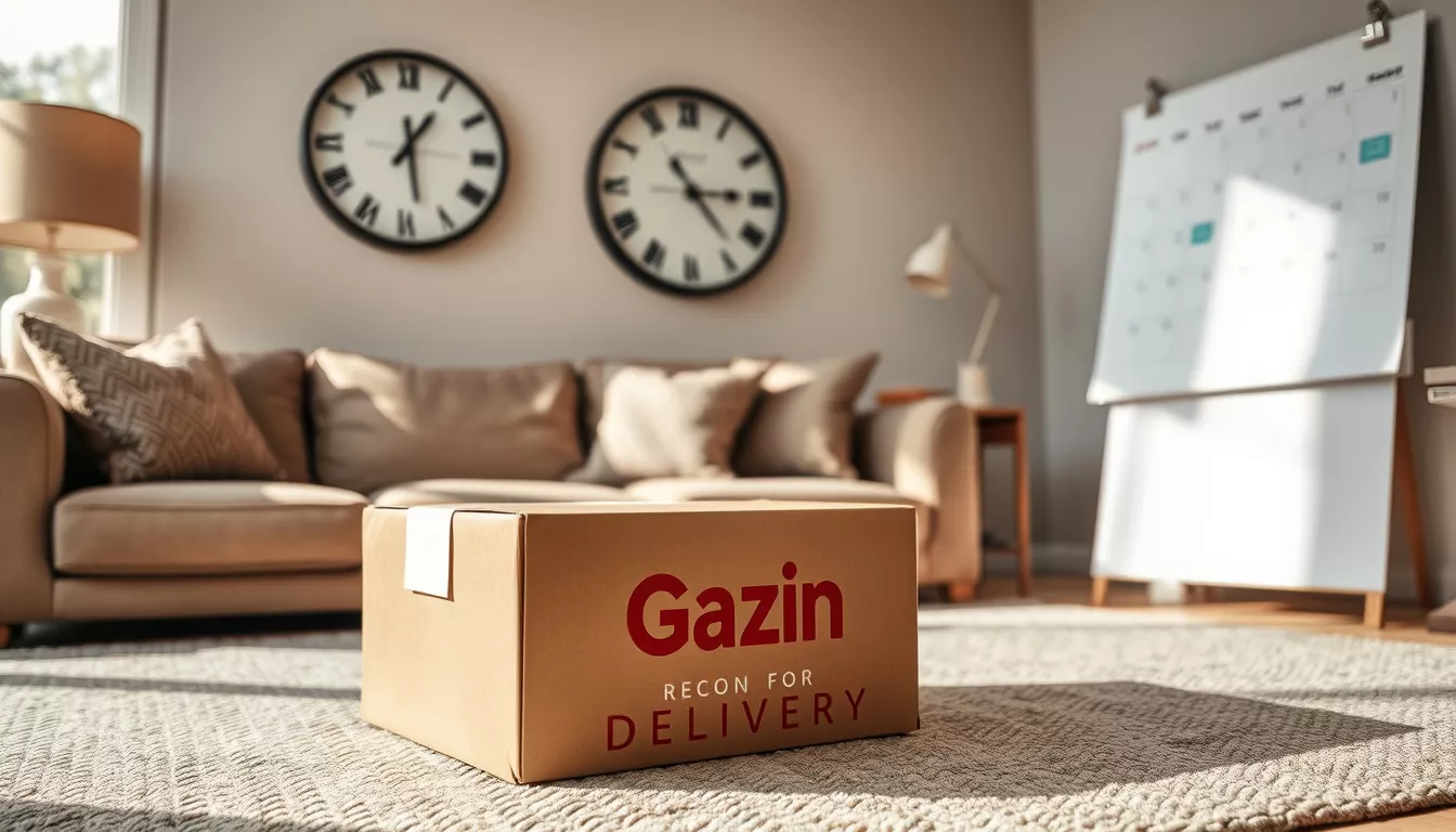 Quanto tempo o Gazin demora para entregar?