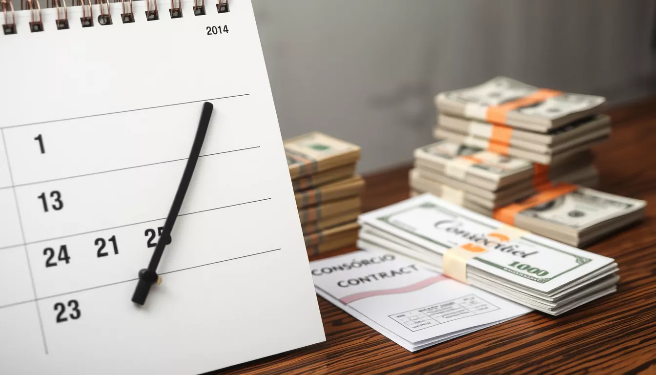 Quantos dias para receber consórcio contemplado?