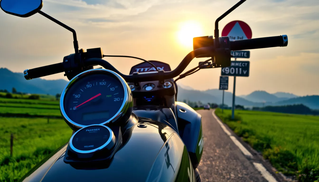 Quantos km a Titan 160 faz com 1 litro?