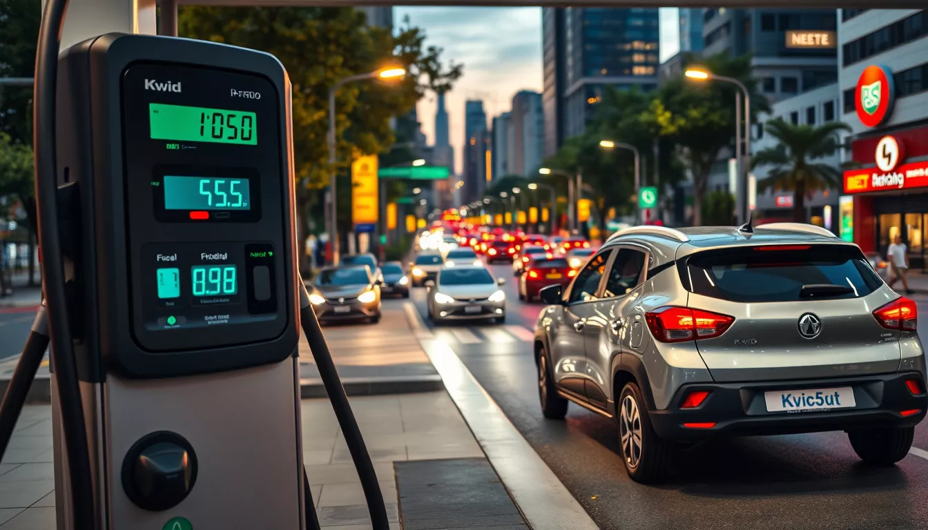 Quantos km o Kwid faz com 1 litro?