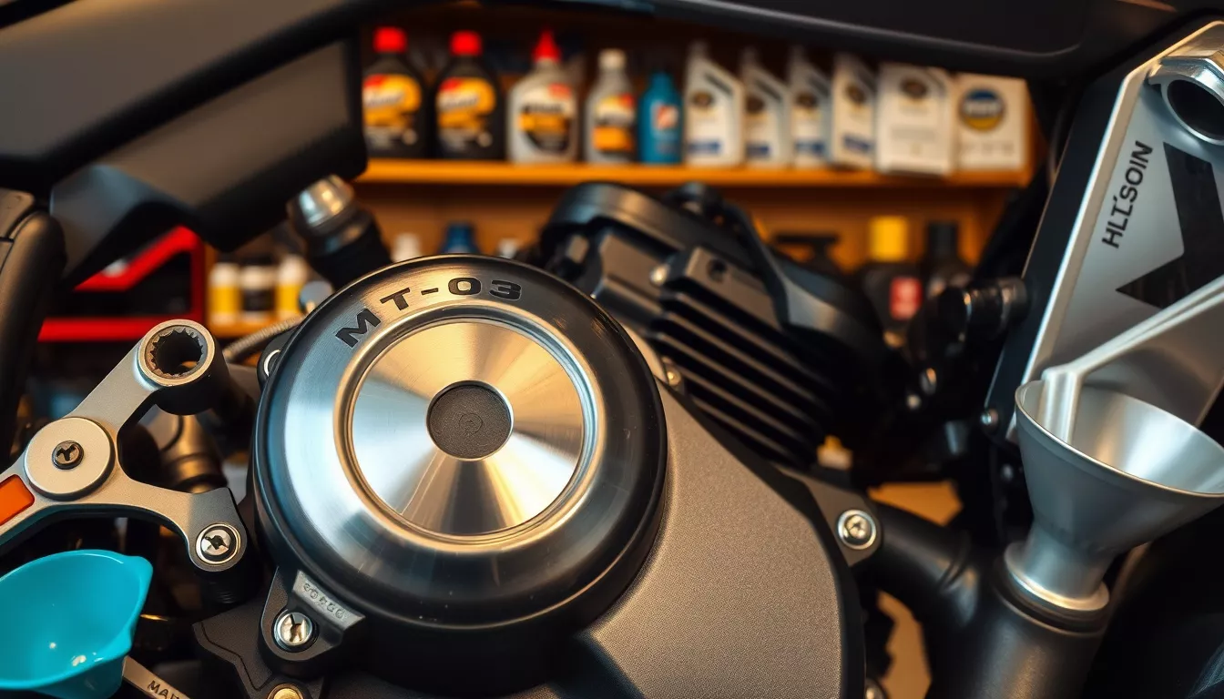 Quantos km para trocar o óleo da MT-03?