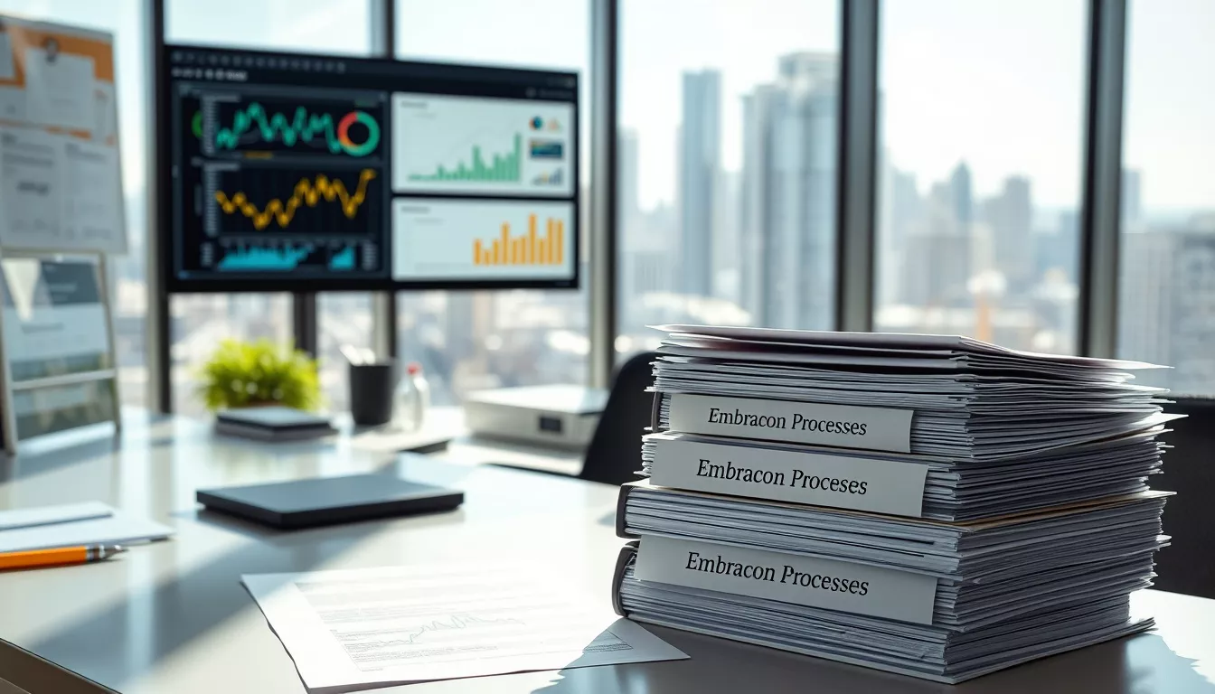 Quantos processos tem a Embracon?