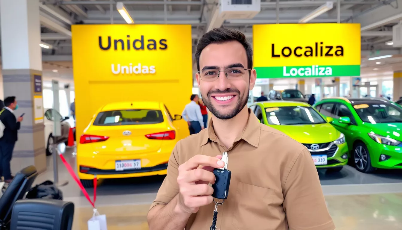 Quem é maior, Unidas ou Localiza?