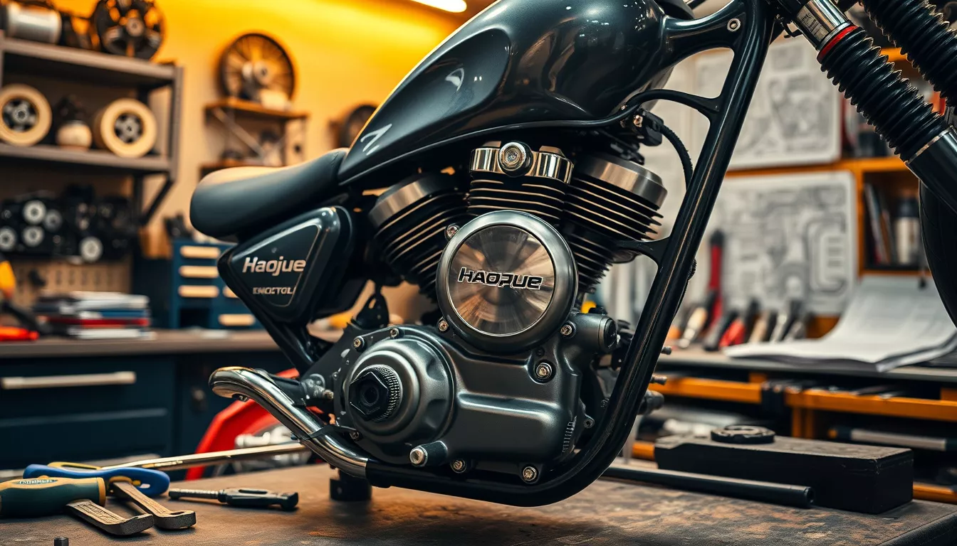 Quem fabrica o motor da Haojue?