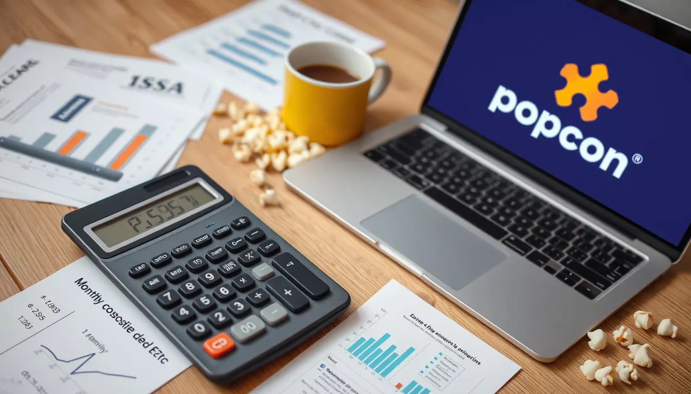 Simulação Popcon Consórcio: cálculo mensal