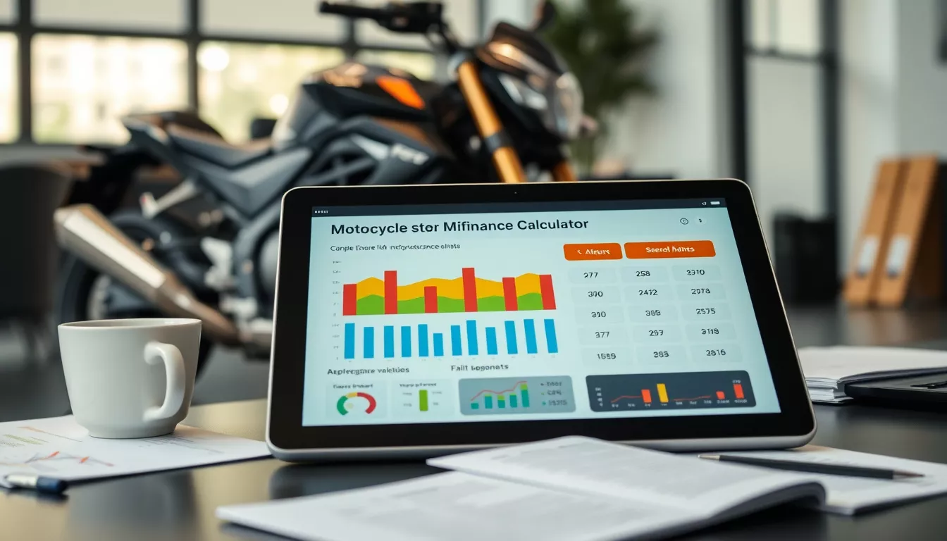 Simulador de Consórcio de Moto: cálculo mensal