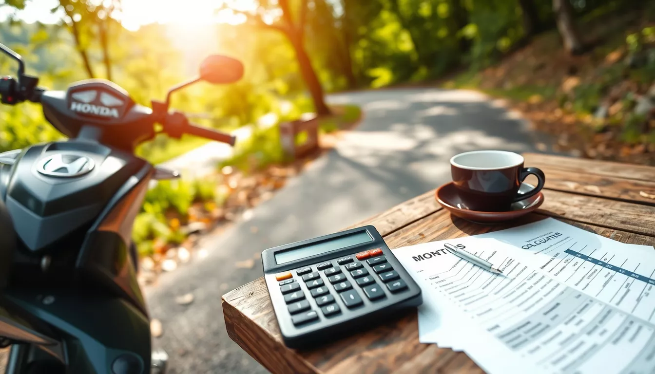 Simulador de Consórcio Honda Biz 125: cálculo mensal
