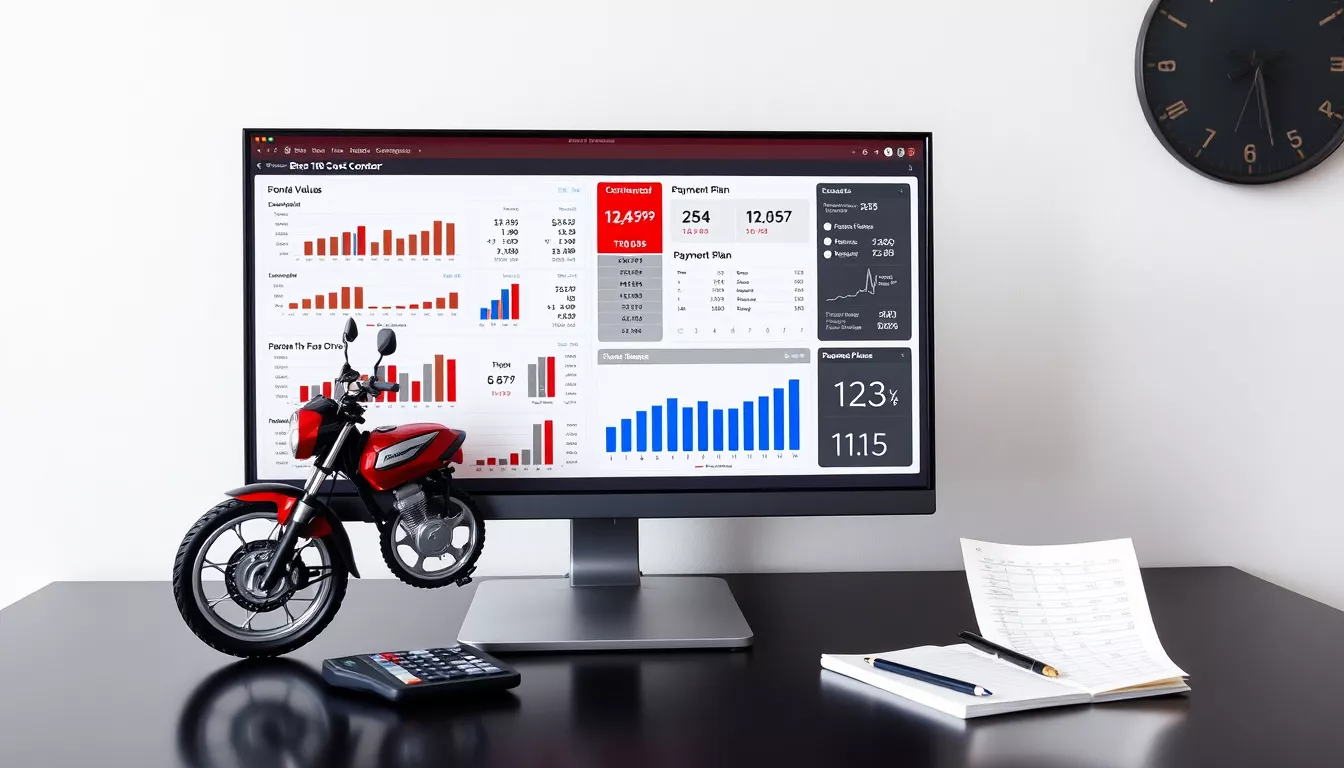 Simulador de Consórcio Honda Bros 160: valores estimados