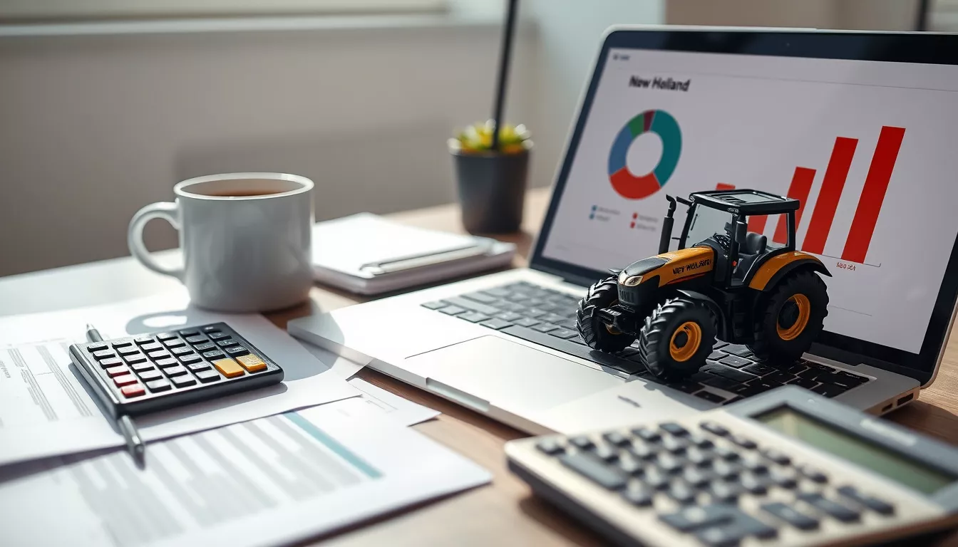 Simulador de Consórcio New Holland: estimativa de parcelas